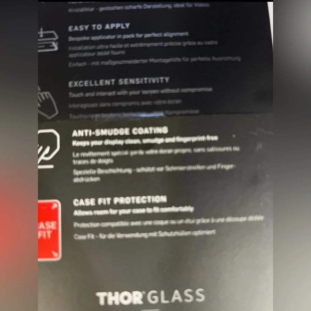 Thor Glass Screen Protector - iPhone XS / iPhone 2019 5.8” New